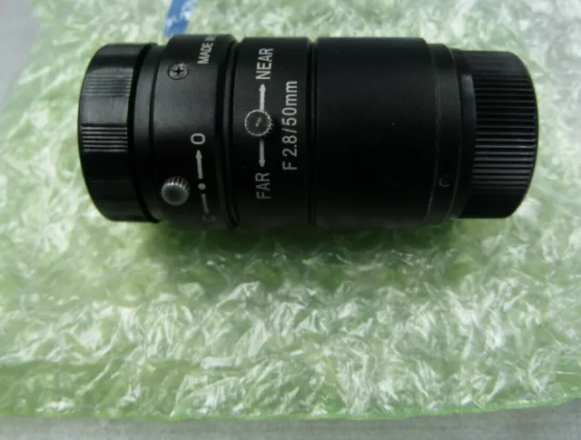 CCD Machine Vision Camera C-mount Camera Lens F2.8/50mm
