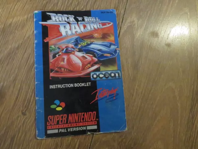 Rock N Roll Racing Snes manual