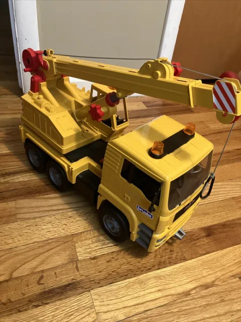 2001 BRUDER MAN Tele Crane TC-4500 TGA 41.440 Construction Toy