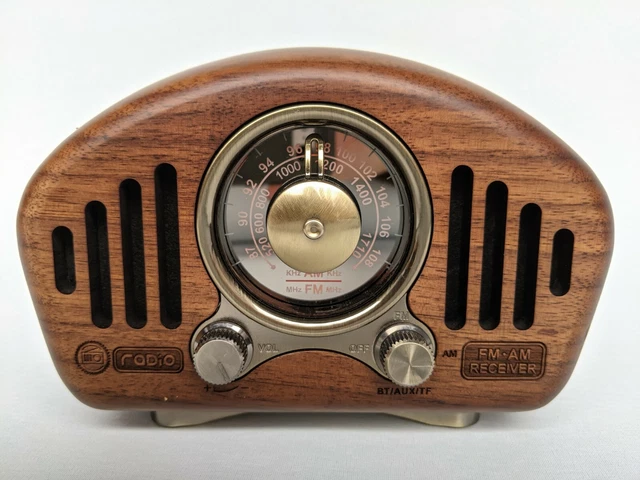 Feegar RETRO reproduktor FM kuchyňské rádio Bluetooth Vintage DÁREK