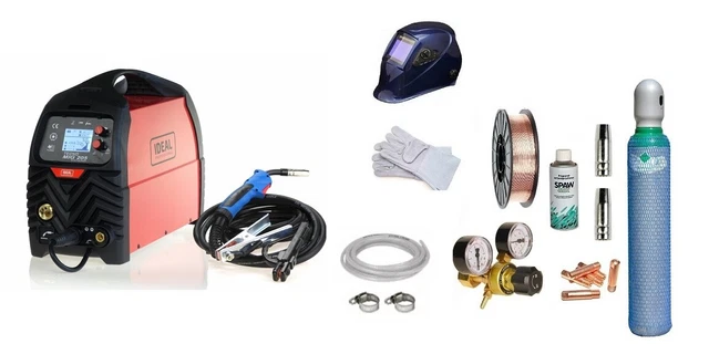 TELWIN MIG/MAG-Puls-Schweißgerät TECHNOMIG 240 WAVE Pulse 230 V im Set 2 | Telwin TELWIN MIG/MAG-Puls-Schweißgerät TECHNOMIG 240 WAVE Pulse 230 V im Set 2 | Telwin