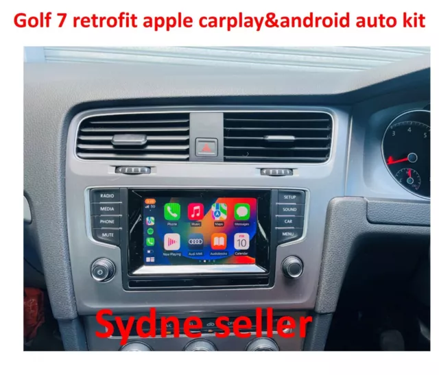 VW Golf 7 Retrofit apple carplay&android auto kit