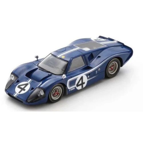 Miniature Spark Ford GT40 Mk IV #1 – Test 24h Le Mans 1967 – échelle 1/43