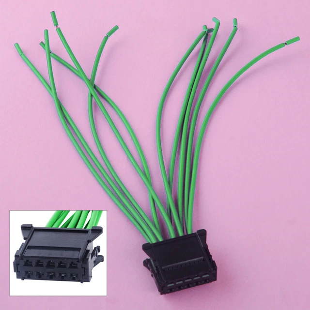 HEATER BLOWER RESISTOR Wiring Loom Harness Repair pour Renault Megane
