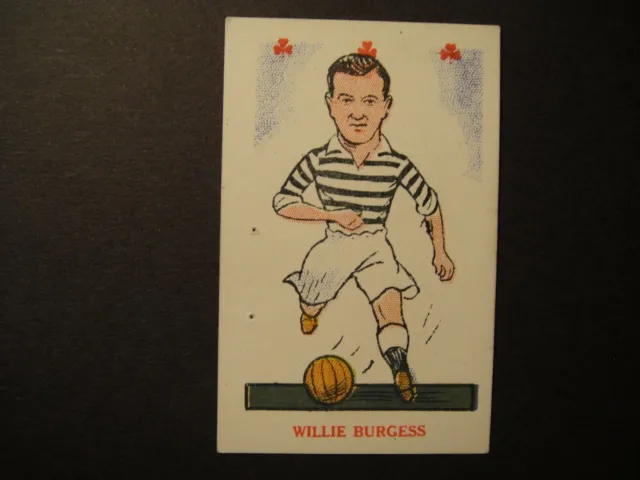 Kiddys Favourites Popular Football Players  #25 Willie Burgess Queens Park