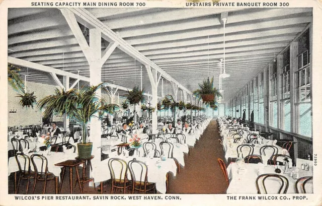 Wilcox's Pier Restaurant Savin Rock West Haven Connecticut