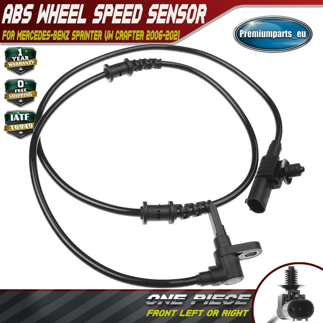 ABS WHEEL SPEED Sensor Front For MercedesBenz Sprinter Vw Crafter 2006