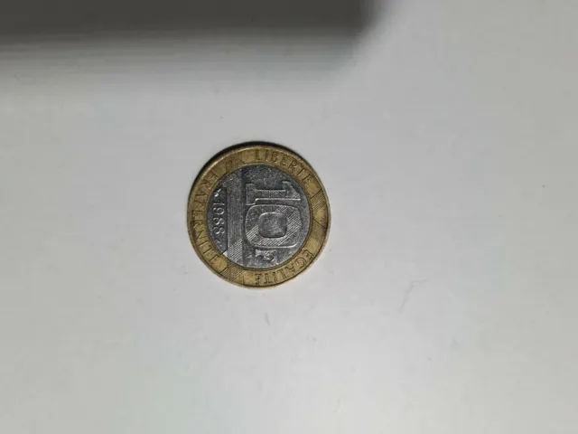 10 francs Génie de la bastille 1988 :  pièce de monnaie française valeur 130€