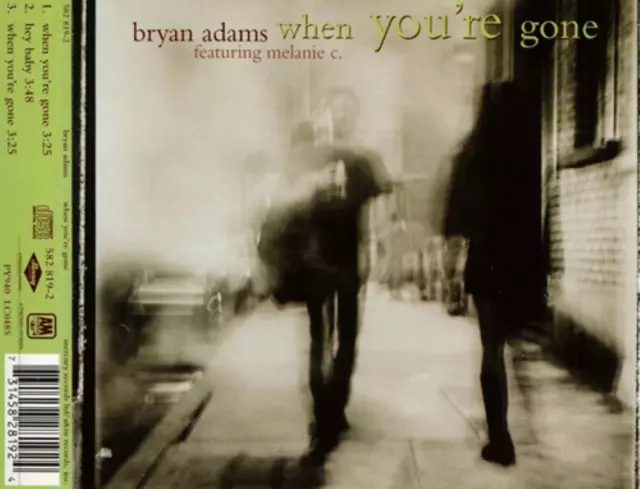 Bryan Adams ft. Melanie C. : When You're Gone CD Bryan Adams (1998)