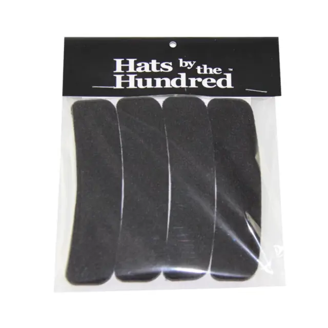 Hat Filler Inserts (4 Pcs) - Hat Reducer - Black