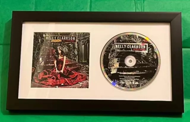 Kelly Clarkson Signed & Framed My December Cd Display Auto Coa Thankful Kellyoke