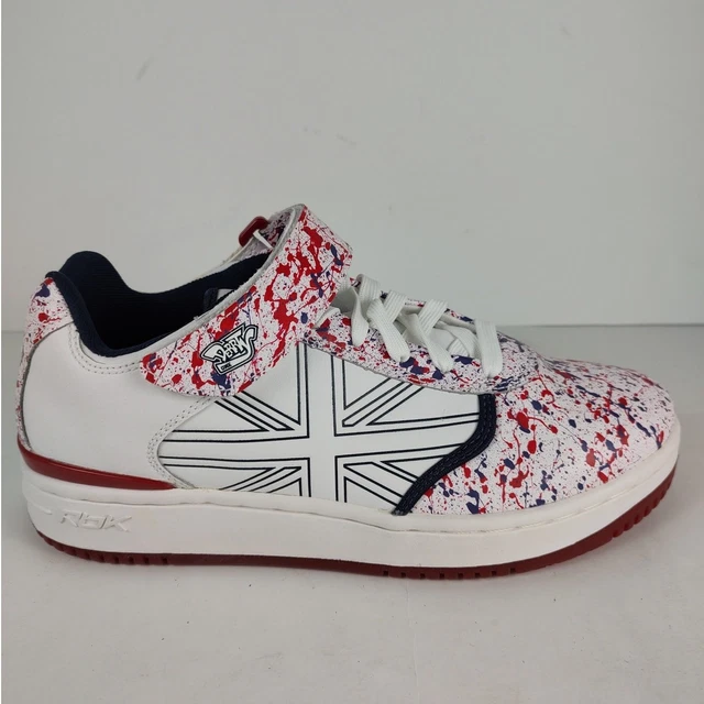 Vintage New Reebok Derrty One Nelly streetwear sneakers mens size 9 Reebok Derrty One White / Red / Royal (Size 11.5) DS  main image 3