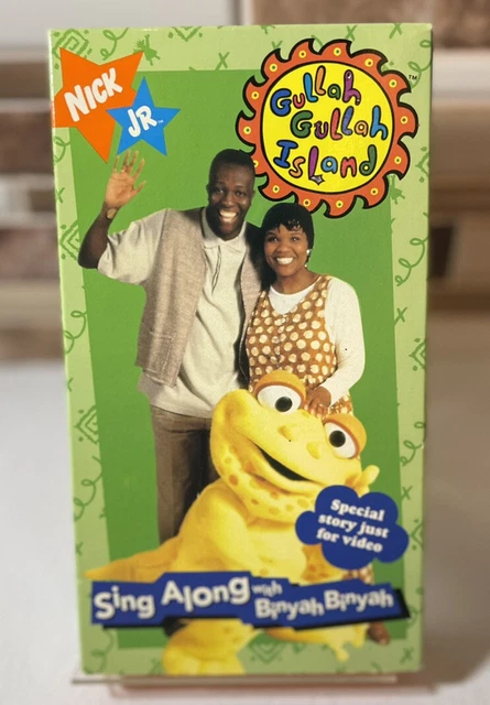 NICK JUNIOR GULLAH Gullah Island Sing-Along Binya Binya VHS Rare Orange ...