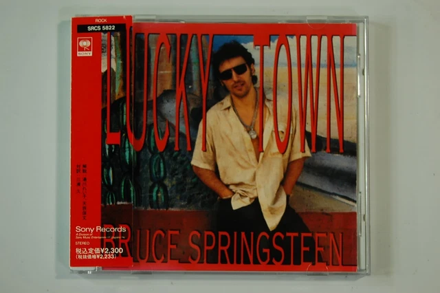 Bruce Springsteen ‎– Lucky Town OBI BRUCE SPRINGSTEEN Lucky Town JAPAN CD w/OBI SRCS-5822 $16.68