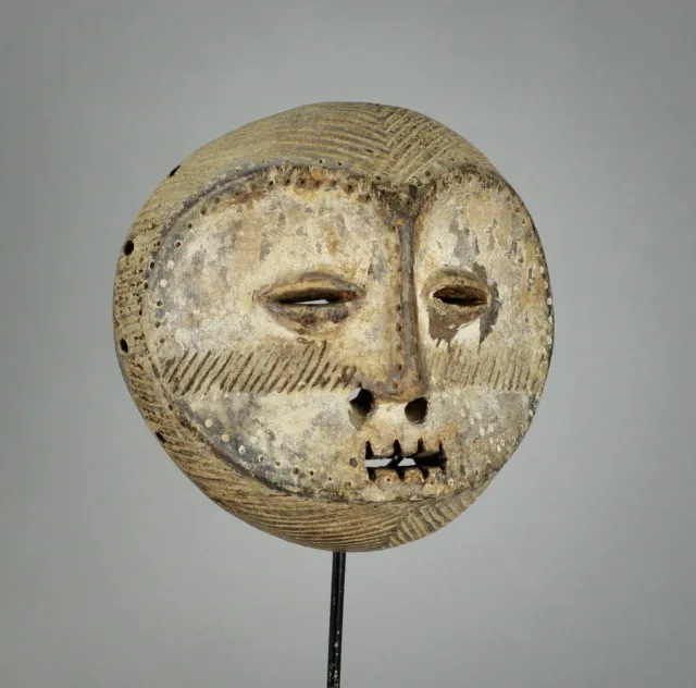 LEGA Wood idimu Mask Bwami Cult Congo Zaire DRC African Tribal Art 1264 2