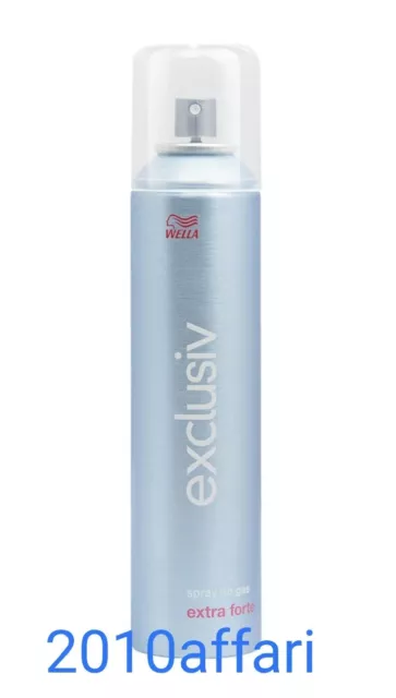 Wella Exclusiv  Lacca No Gas 250 ml Extra Forte - Professionale