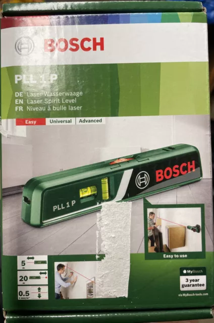 Niveau laser à bulle Bosch PLL 1 P 