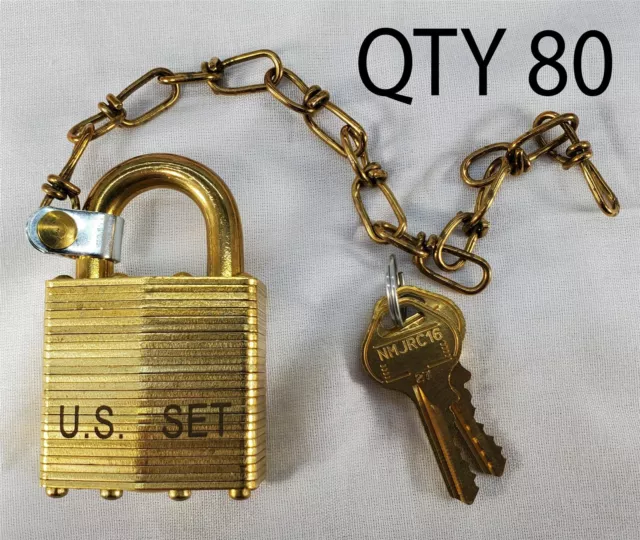 Master Lock Bump Stop Commercial Padlock Set Shackled Master Keyed 80 Locks