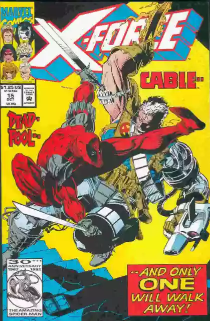 X-Force # 15 (3rd appearance Deadpool) (USA, 1992)