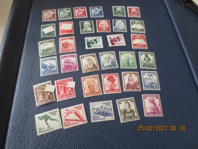 Briefmarken DR Deutsches Reich 1935  ** postfrisch kompletter Jahrgang (o.Block)