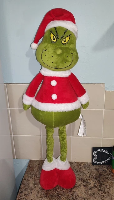 Lot De 3 Paires De Chaussettes Primark Femme - Thème Grinch - Tailles 4-8 UK (37-42 EU)