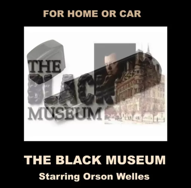 Black Museum Old-Time Radio Crime-Drama With Orson Welles On A Usb Flash Drive!