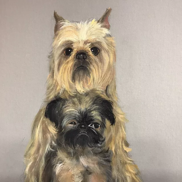 Portrait Of Your Dog On Canvas
