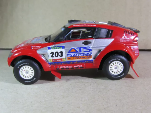 271X Solido Mitsubishi Motors Pajero Evolution #203 Paris Dakar 2004 ATS 1:43