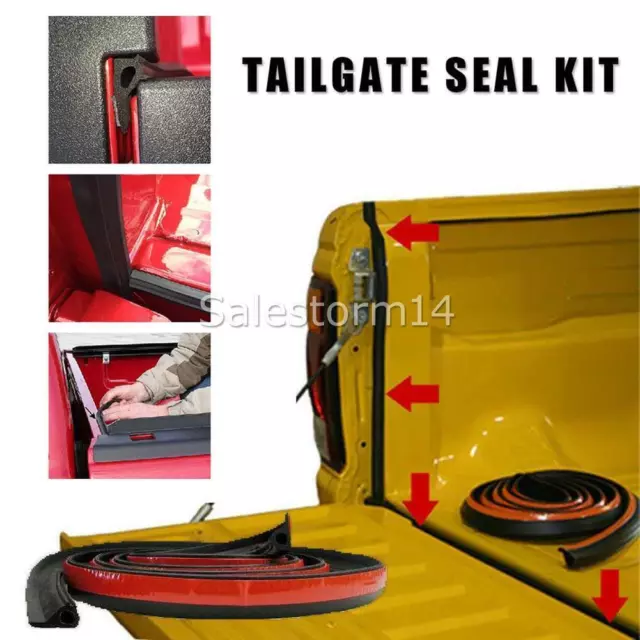 New Tailgate Seal Kit For Ram 1500 2500 3500 Rubber Ute Dust Tail Gate 2