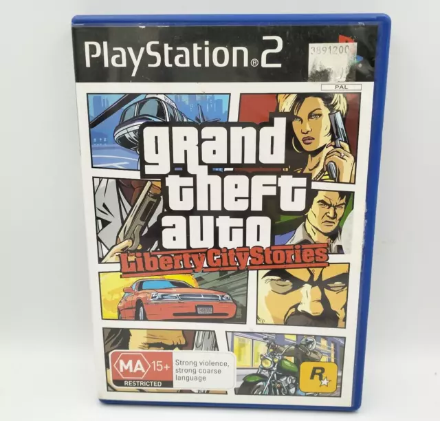 Grand Theft Auto Liberty City Stories PS2 PAL *No Map or Manual