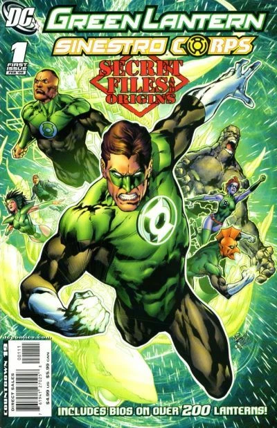 Green Lantern: Sinestro Corps Secret Files & Origins #1 (2007) Vf/Nm Dc