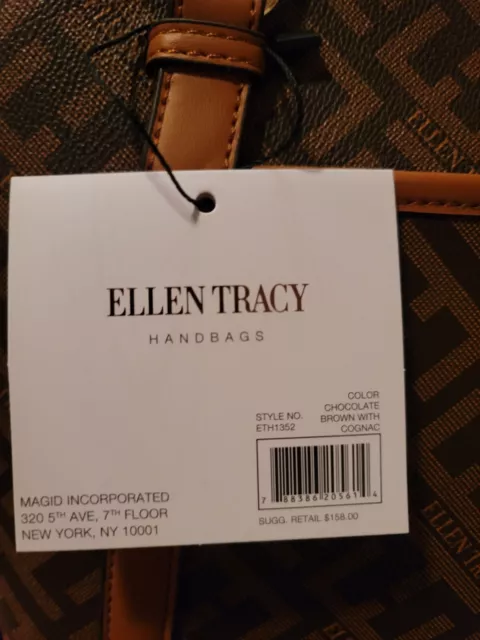 Ellen Tracy The Signature Collection Double Handle Satchel 3