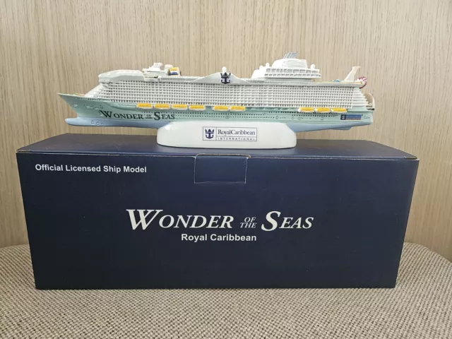 Royal Caribbean Wonder Of The Seas Cruise Ship Model Replica Official