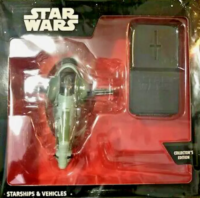 STAR WARS Chasseur Stellaire de Boba Fett DIE-CAST Altaya n°8 NEUF