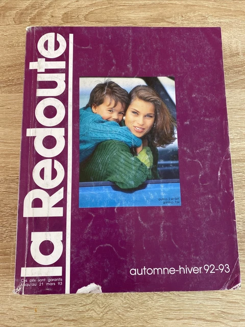 ANCIEN CATALOGUE LA Redoute Vintage Automne Hiver 1992 1993 Mode
