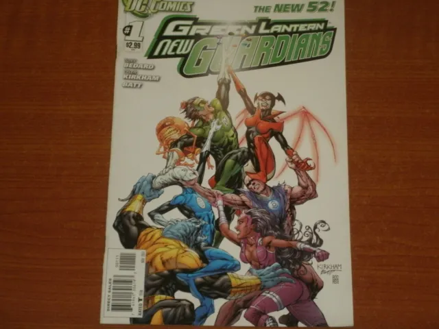 DC Comics The New 52: GREEN LANTERN NEW GUARDIANS #1  Nov. 2011 Kyle Rayner