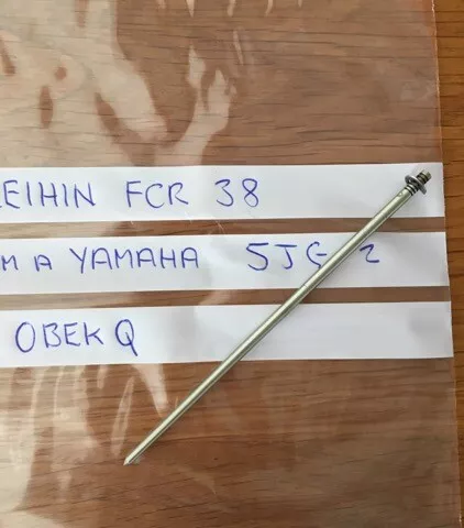 Keihin Flat CR 38 Carburettor needle OBEK Q, From Yamaha YZ426, See below