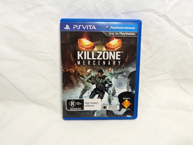 KILLZONE MERCENARY PS Vita VGC Free Postage Playstation Like