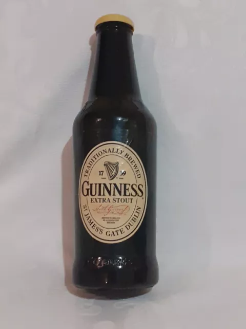 Guinness Bottle Money Box 12 Inches. Vintage