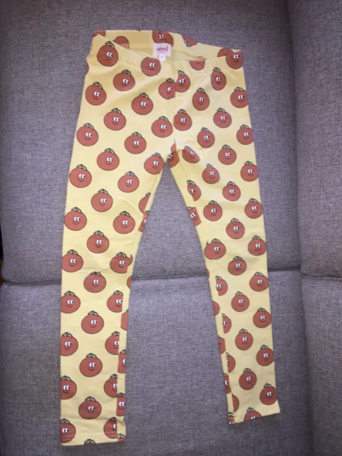 Seed Heritage Size 6 Girls leggings - yellow with oranges