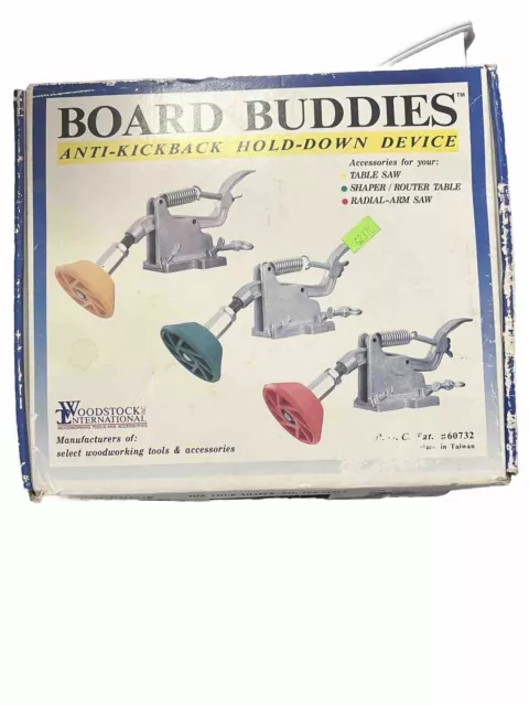 Woodstock Board Buddies - Yellow Anti-kickback Safety Device For Table Saw