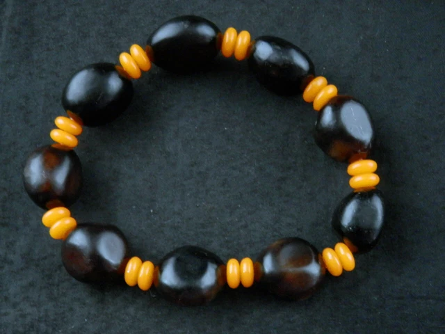 Good Quality Chinese Black HeTian Jade Beads Prayer Bracelet QQ032
