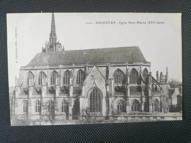 CPA 61 ARGENTAN - Eglise Saint-Martin