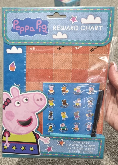PEPPA PIG REWARD Chart £5.99 - PicClick UK