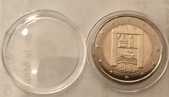 2 Euro Gedenkmünze Malta 2018 Kulturelles Erbe unz.