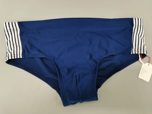 Pantaloncini costume da bagno retrò originali anni '80 costumi da bagno taglia 6 7 XL L vintage NOS