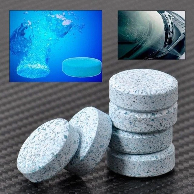 Car Effervescent Tablets Auto Windscreen Windshield Washer Cleaning Fluid Set