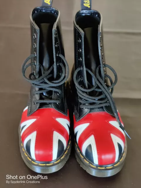 Brand New Union Jack Dr. Martens Boots