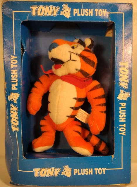 Pot à Biscuits Tony Tiger Kellogg's Frosties, Céramique Orange, 2004 - Vintage