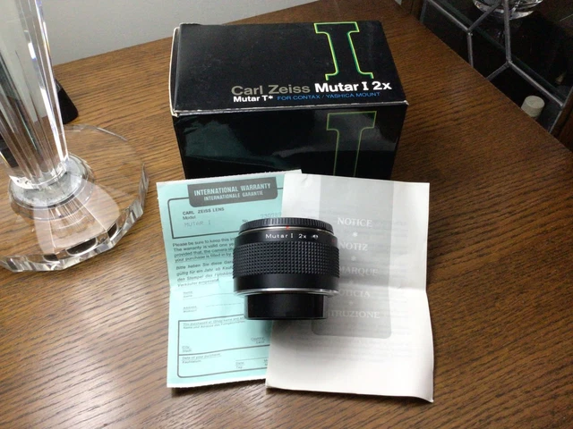 CONTAX CARL ZEISS T* Mutar I 2X excellant condition £99.50